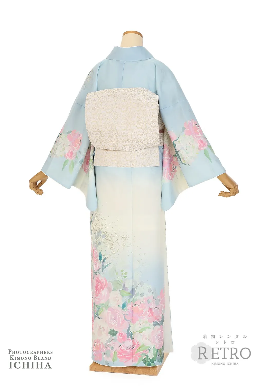 モネ調 水色ピンク